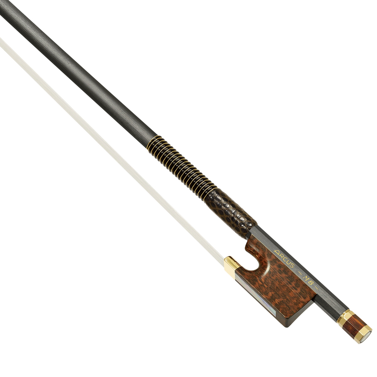 Arcus M8 Gold Violin Bow — Vermont Violins